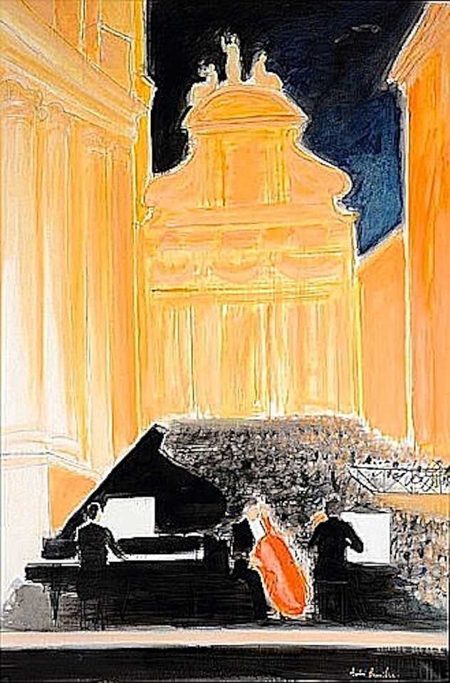 Festival de menton by André Brasilier