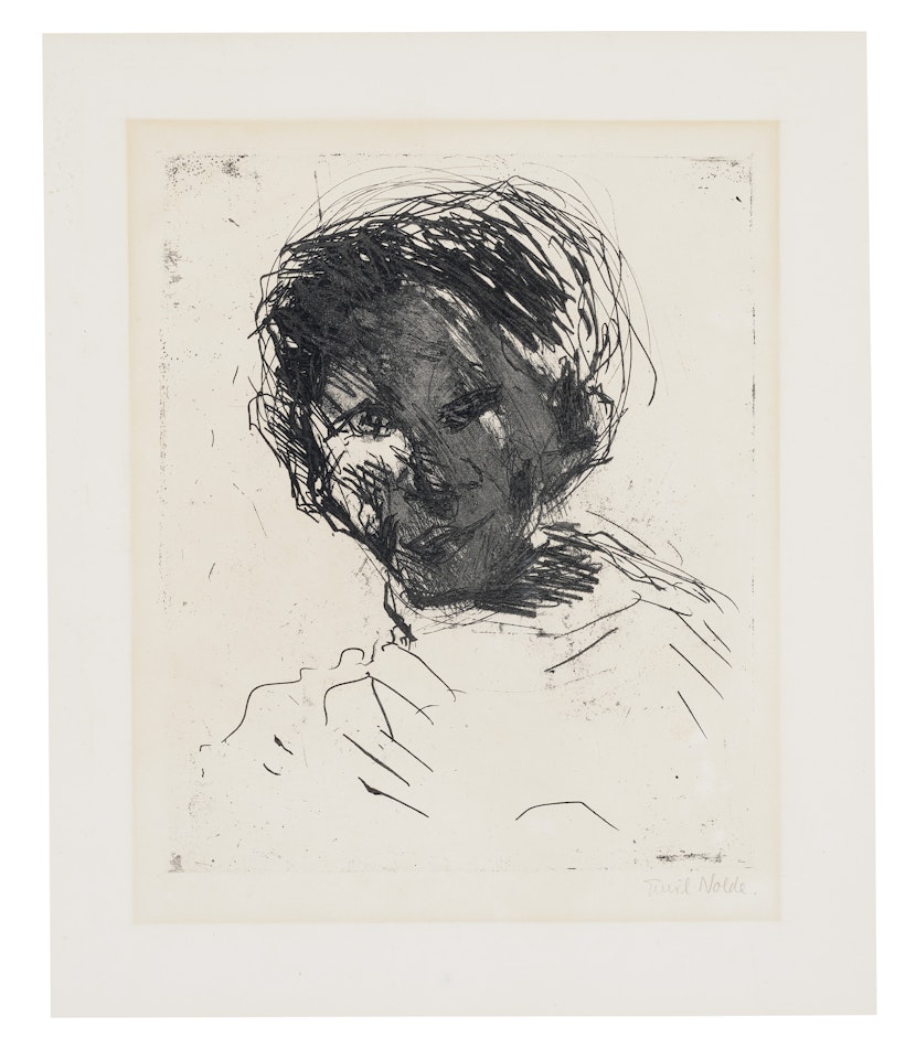 Strassenjunge by Emil Nolde