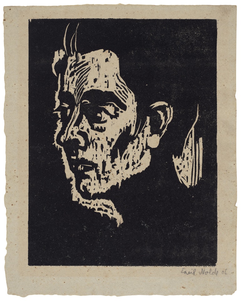 Junger Priester (Young Priest) by Emil Nolde