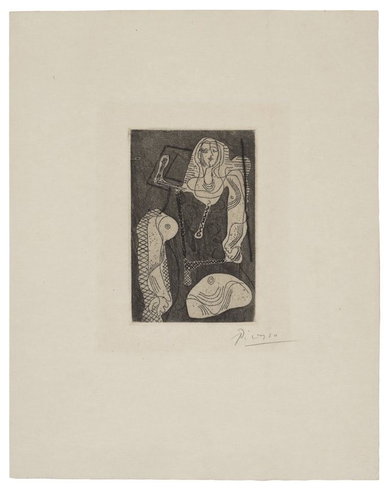 Femme au fauteuil, from Picasso Œuvres 1920-1926 by Pablo Picasso