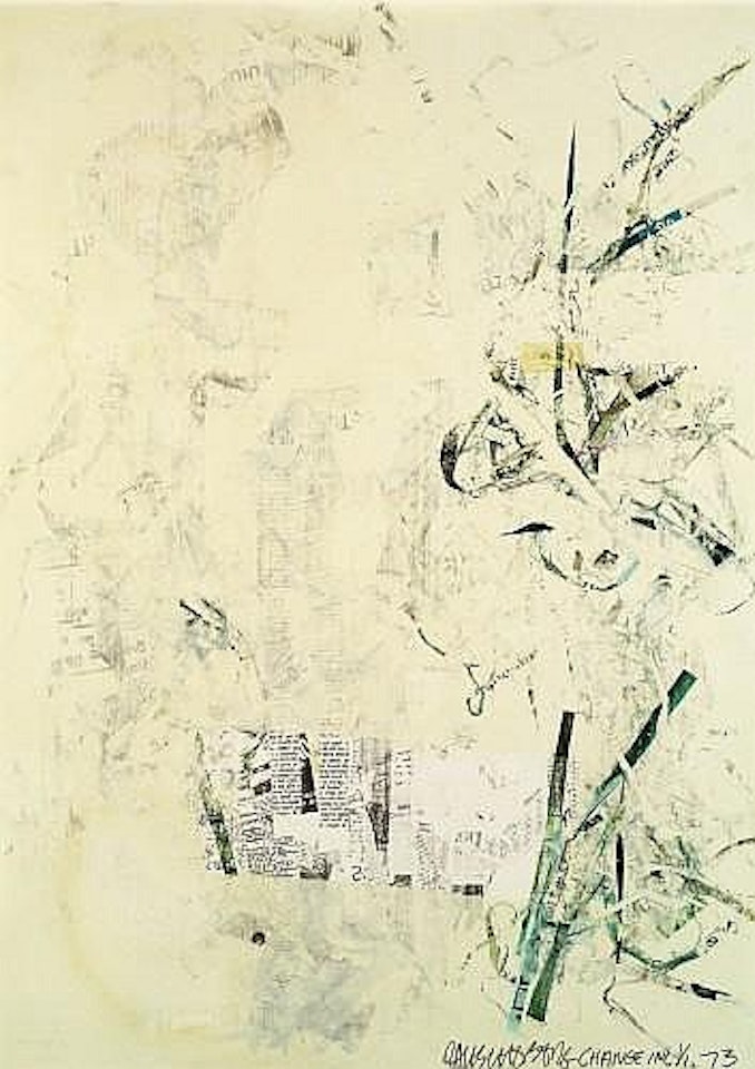 Noname-elephant (from for Meyer Shapiro) by Robert Rauschenberg