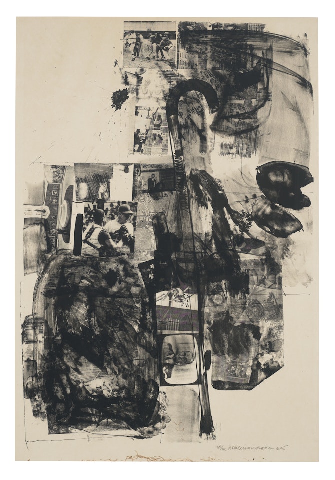 Post Rally by Robert Rauschenberg