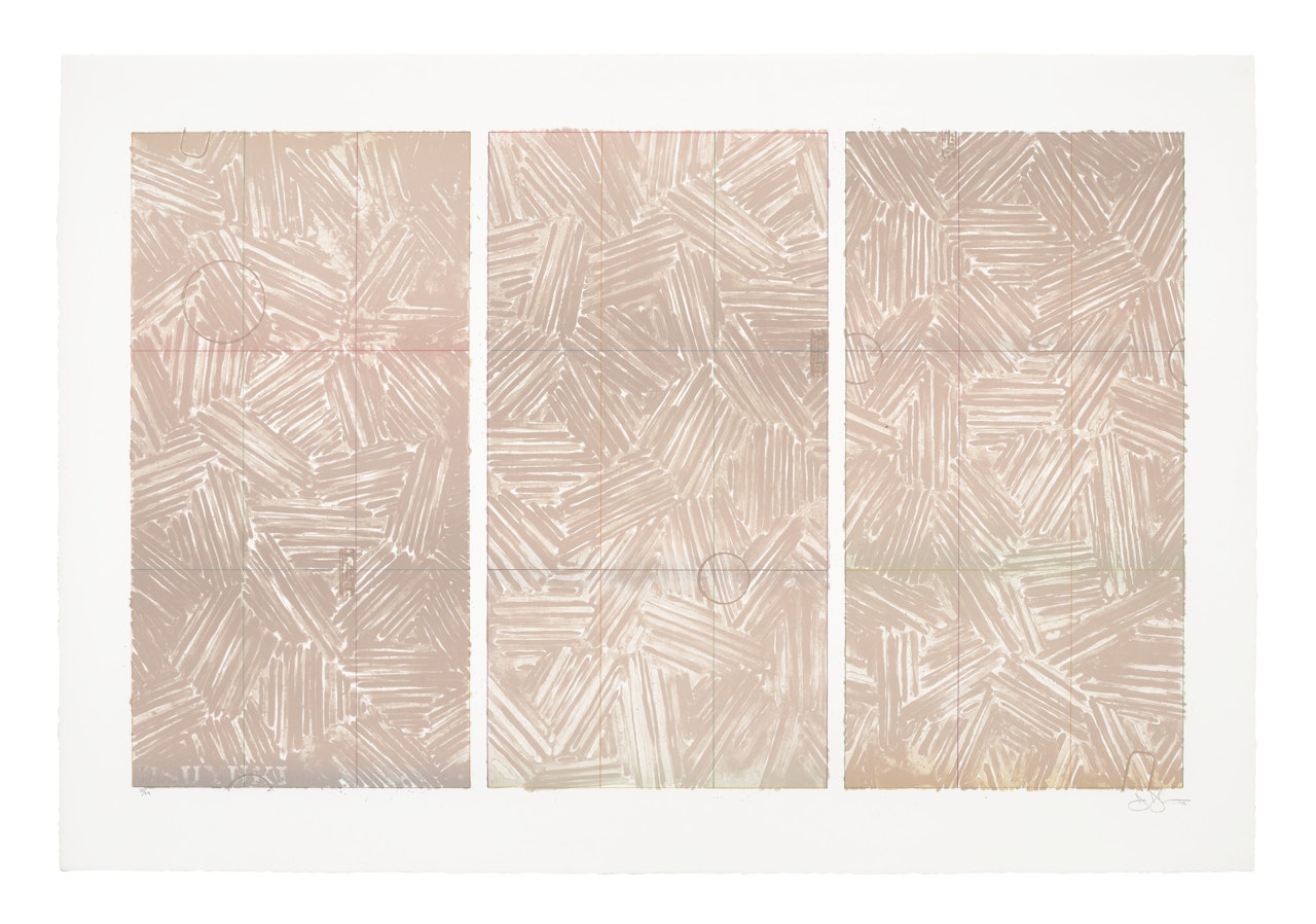 Usuyuki by Jasper Johns