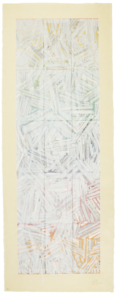 Usuyuki by Jasper Johns