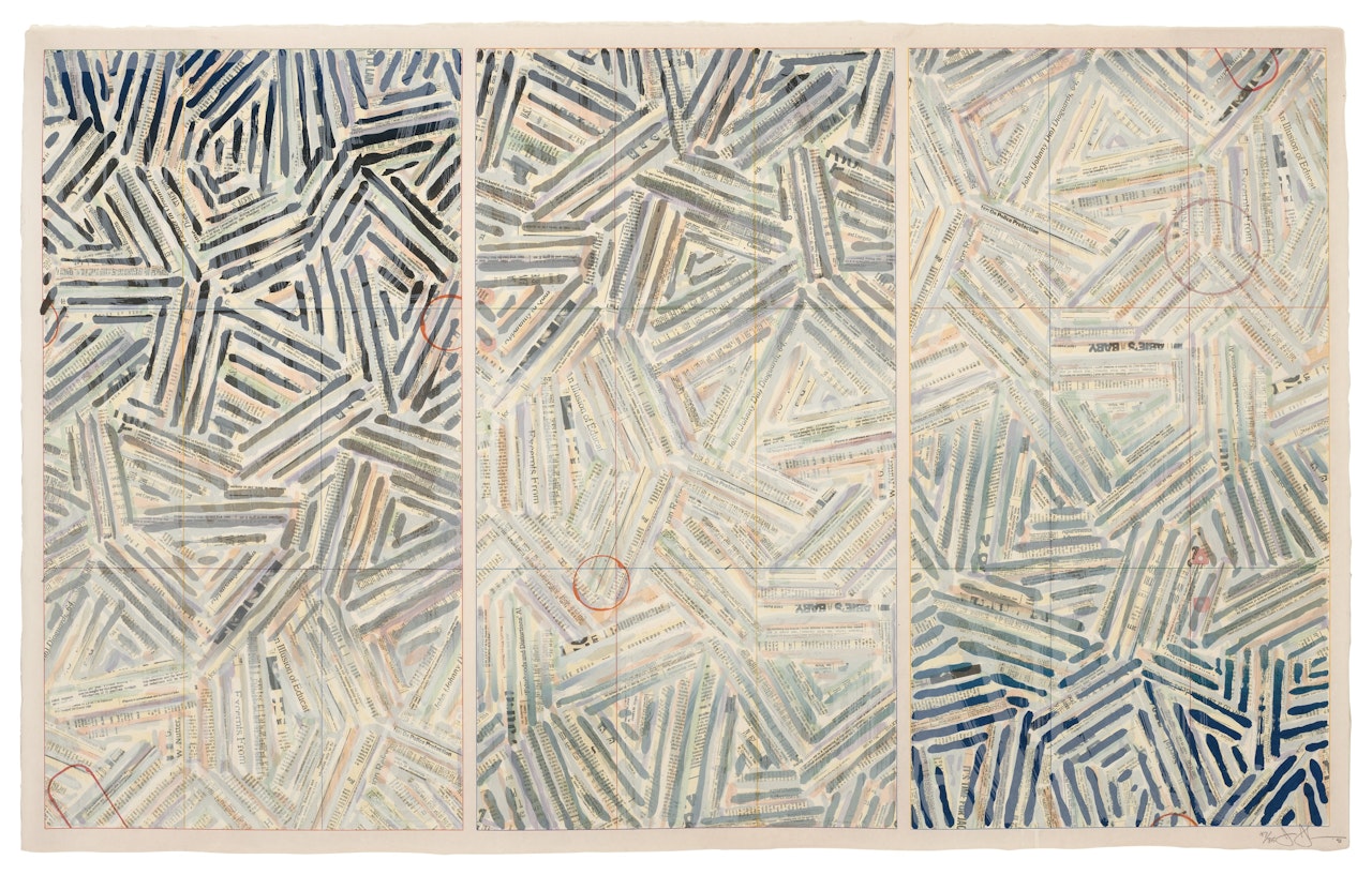 Usuyuki by Jasper Johns