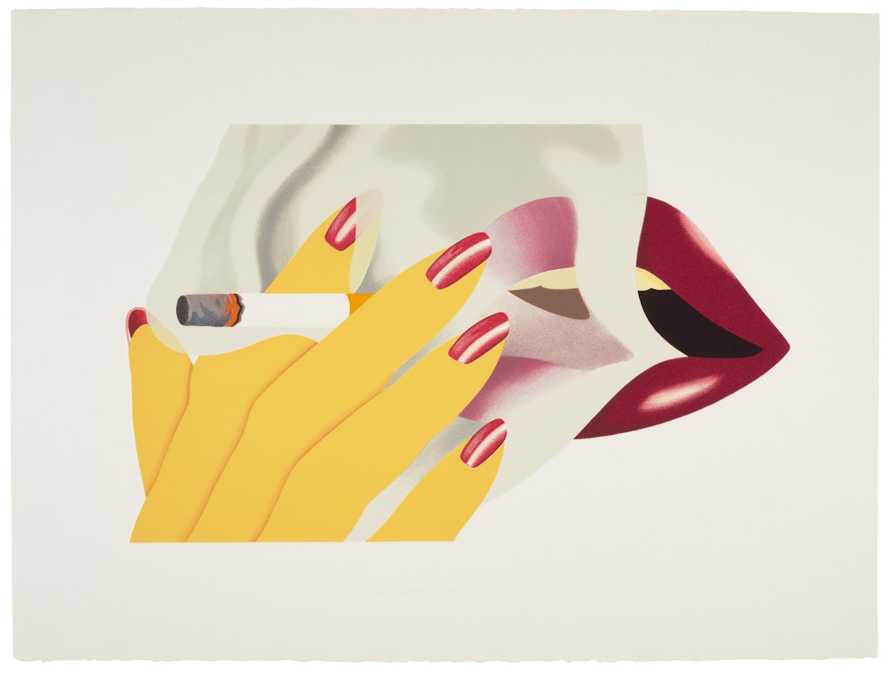 Smoker by Tom Wesselmann