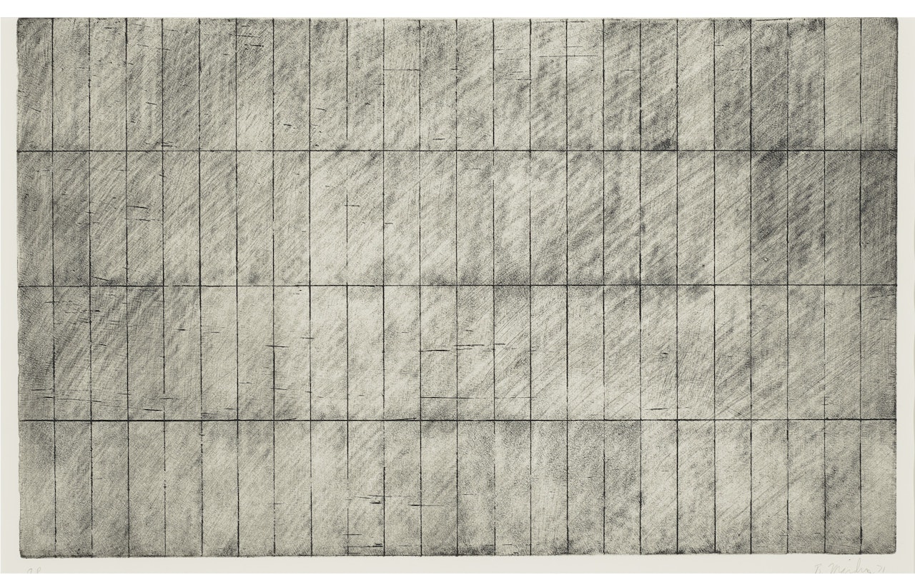 Grid II by Brice Marden