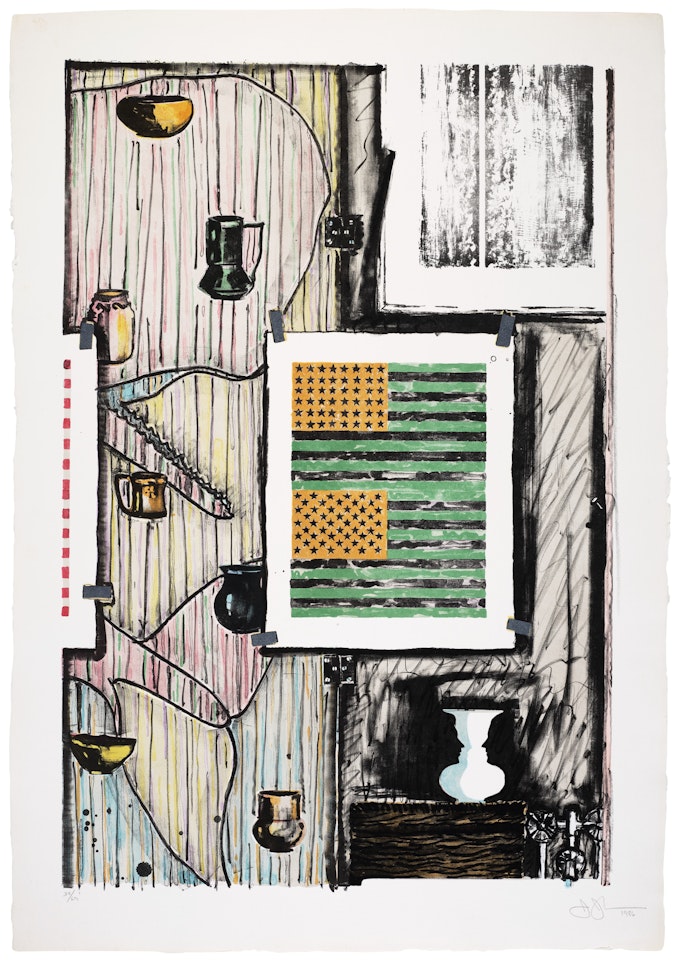 Ventriloquist by Jasper Johns