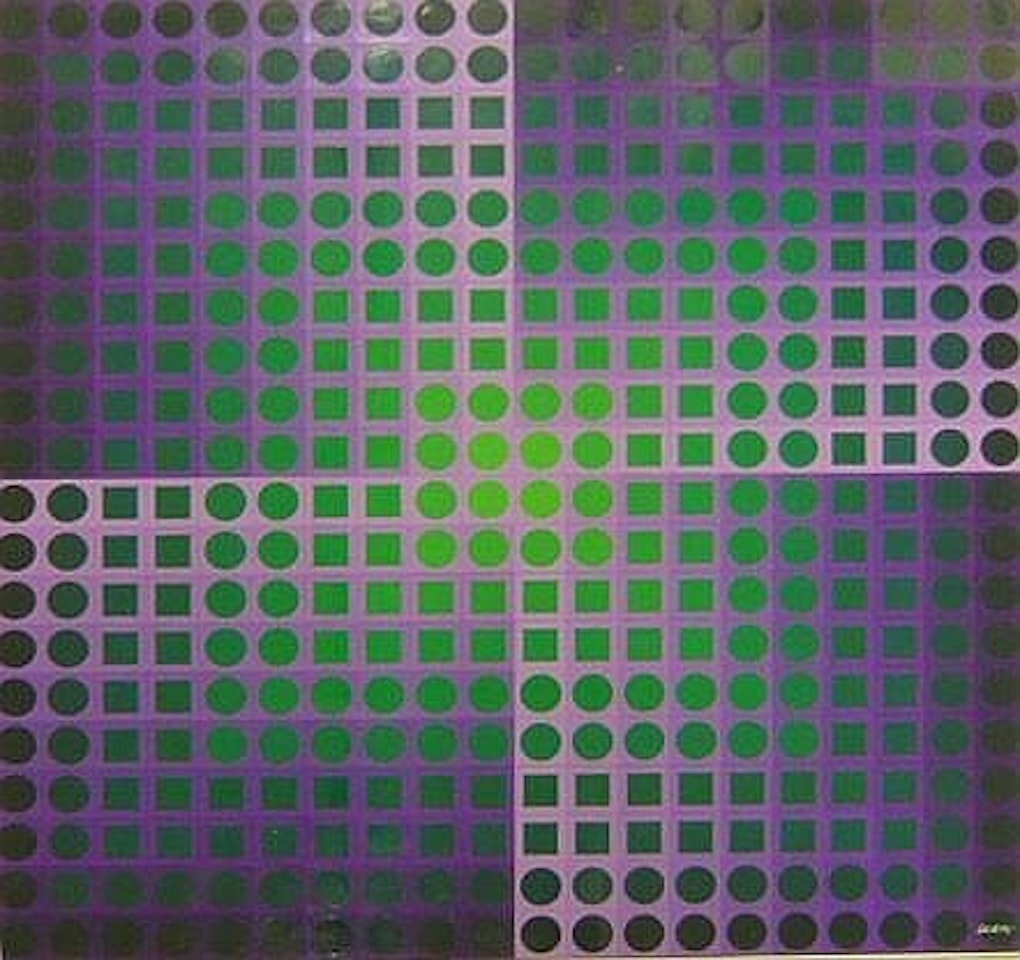 Planetary Folklore Participation No2 by Victor Vasarely