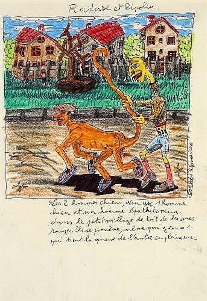 Radasse et Ripolin by Robert Combas