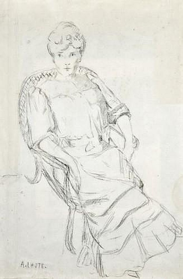 Portrait Presume de l'Epouse de l'Artiste by André Lhote