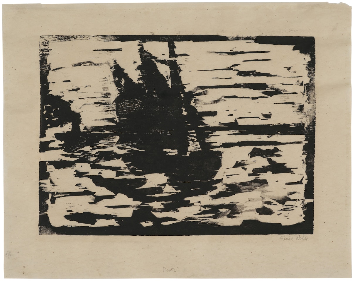 Segelboot by Emil Nolde