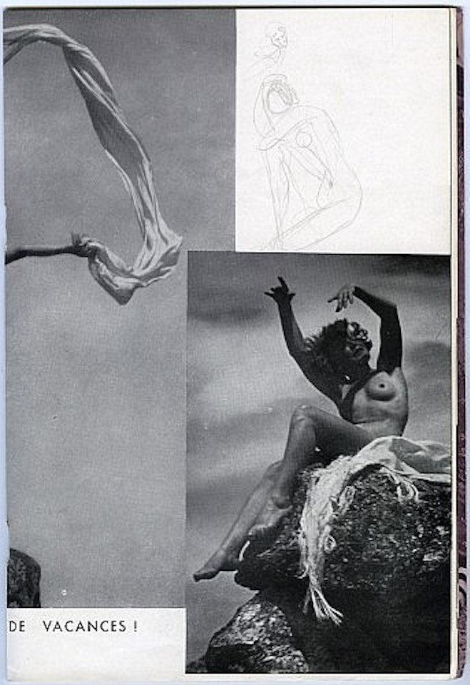 Nu féminin (étude) by Salvador Dali