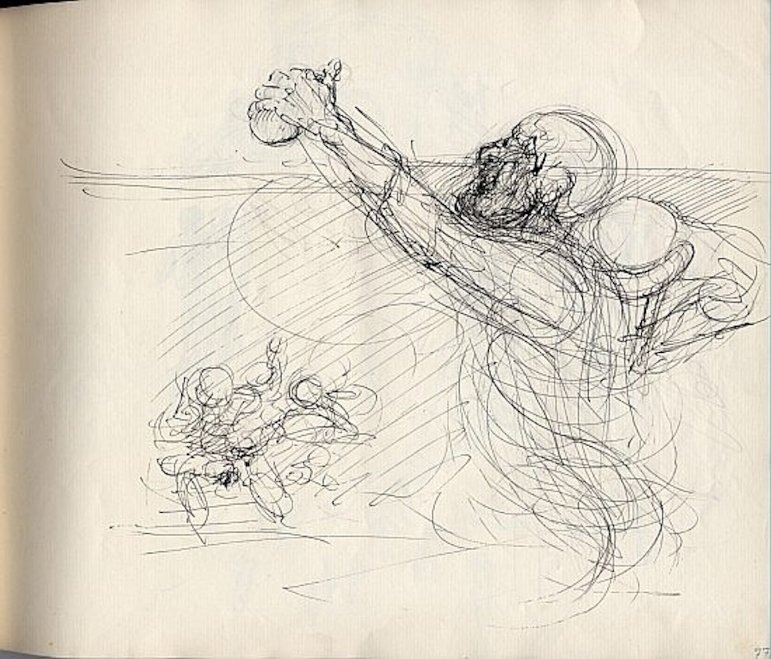 Étude de personnage by Salvador Dali
