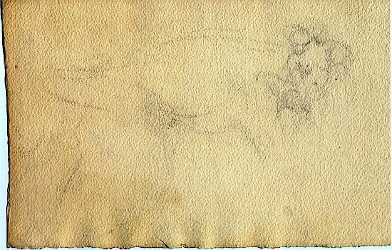 Nu érotique de deux personnages by Salvador Dali