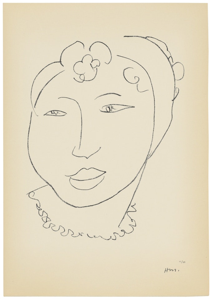 Haitienne au madras by Henri Matisse