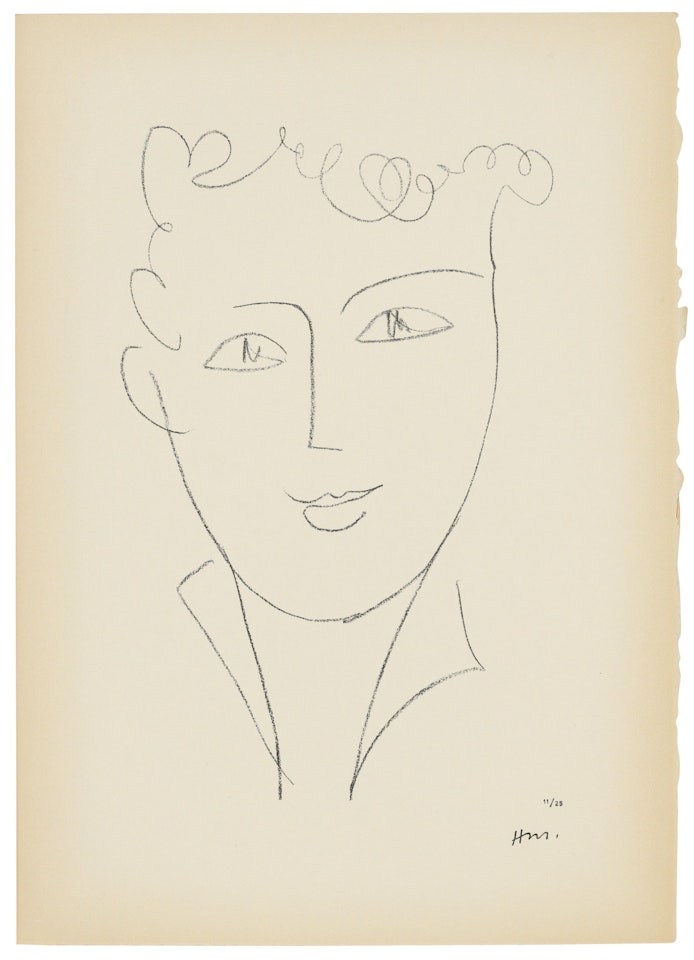 Jeune etudiante by Henri Matisse