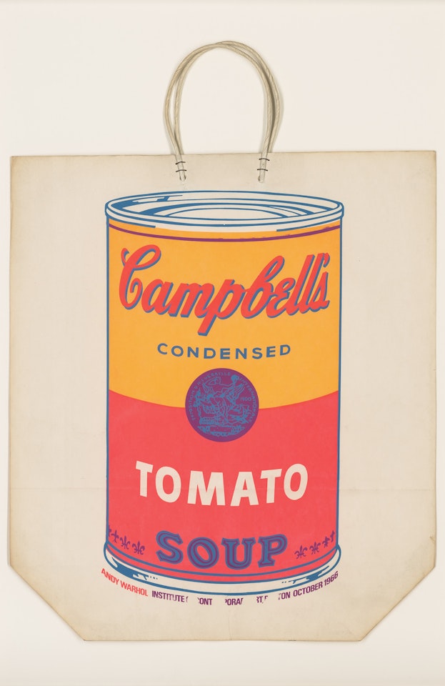 Campbell's Soup Can (Tomato) by Andy Warhol