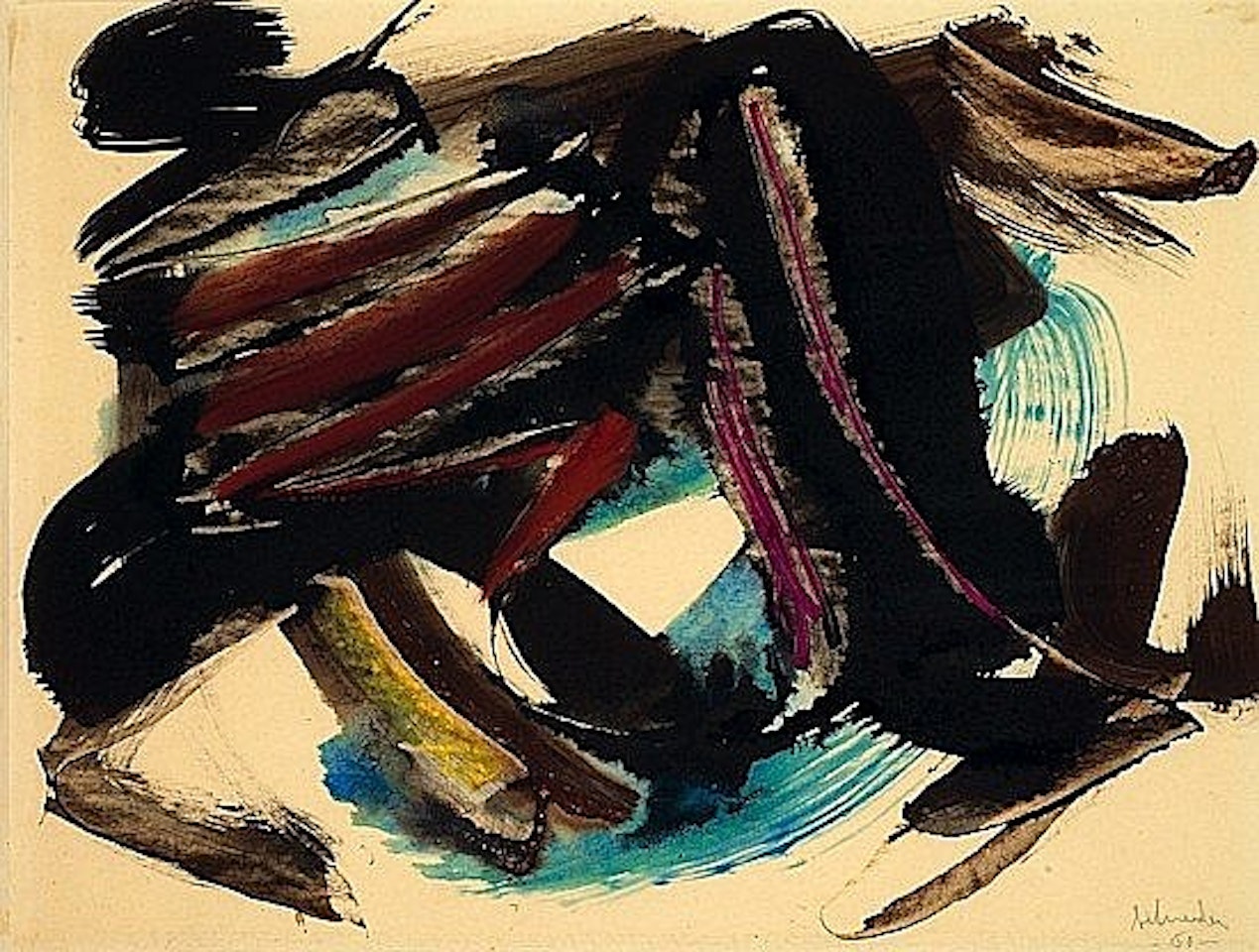 Sans titre by Gerard Schneider
