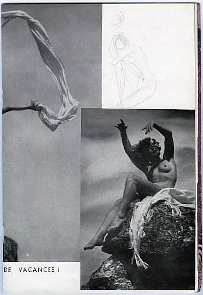 Nu feminin (étude) by Salvador Dali