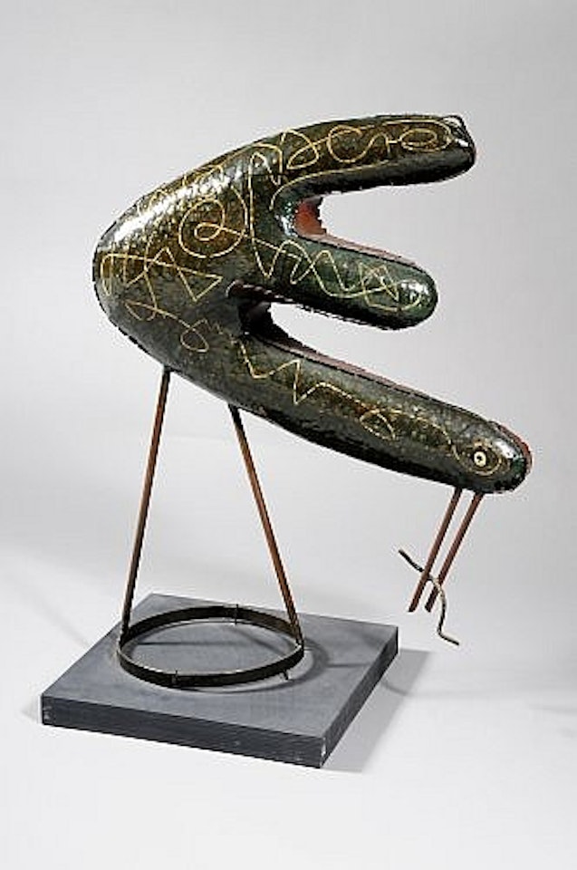Coq au ver de terre by Jean Lambert-Rucki