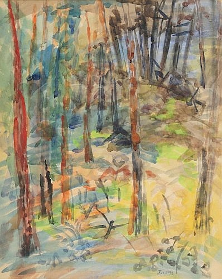 Sous-bois by Jean Dufy