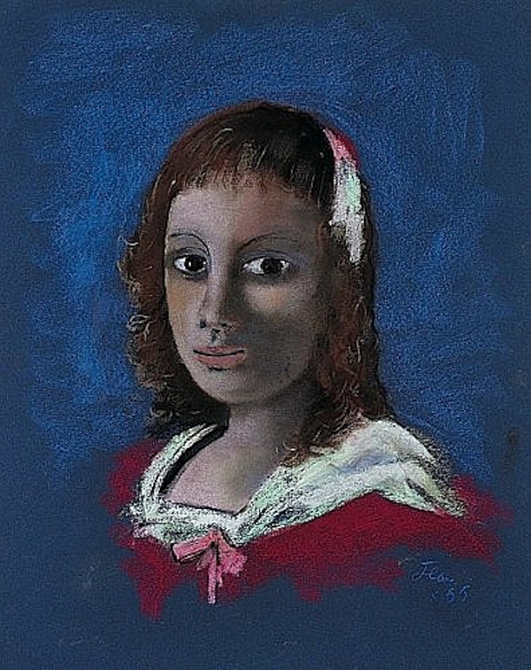 Buste de jeune fille by Jean Cocteau