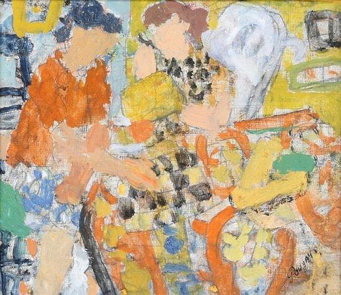 Jeu de dames by Jean Pougny