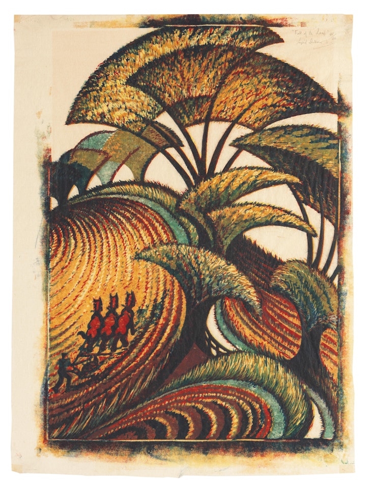 Fall of the Leaf by Sybil Andrews