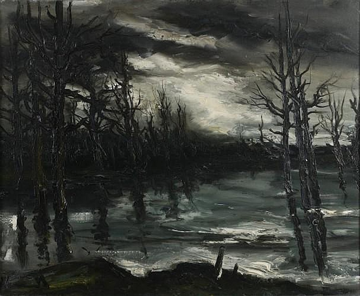 Forêt en hiver by Maurice de Vlaminck