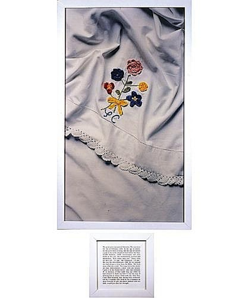 Le drap by Sophie Calle