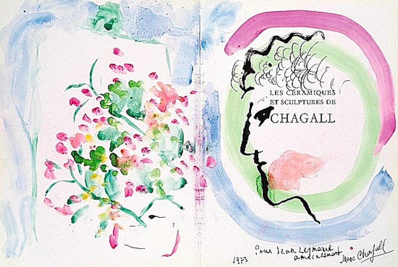 André MALRAUX - Charles SORLIER LES CERAMIQUES ET SCULPTURES DE CHAGALL by Marc Chagall
