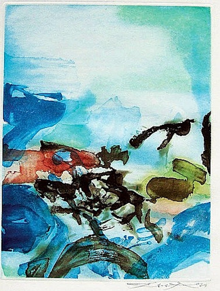 Roger CAILLOIS RANDONNEES by Zao Wou-Ki