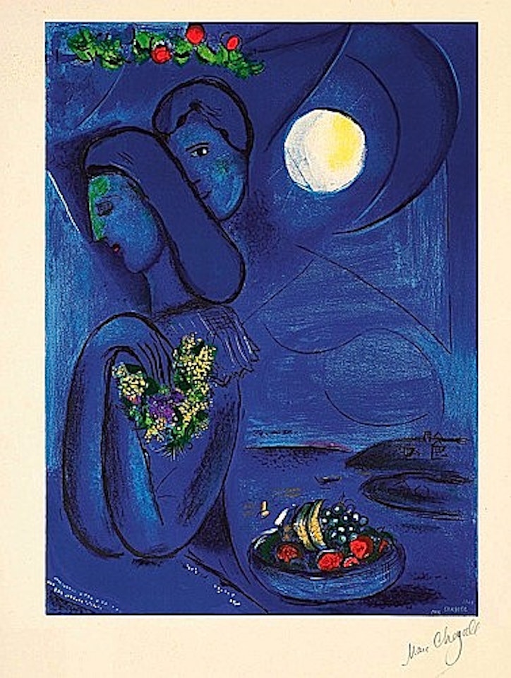 SAINT-JEAN-CAP-FERRAT by Marc Chagall