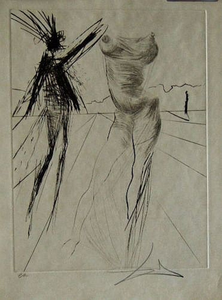 ENSEMBLE DE 2 GRAVURES by Salvador Dali