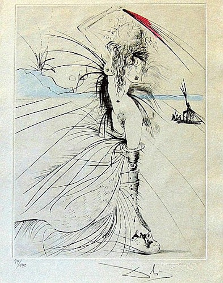 VENUS AUX FOURRURES by Salvador Dali