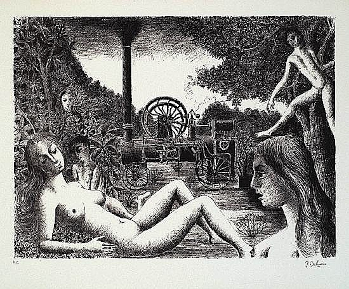 LOCOMOBILE by Paul Delvaux