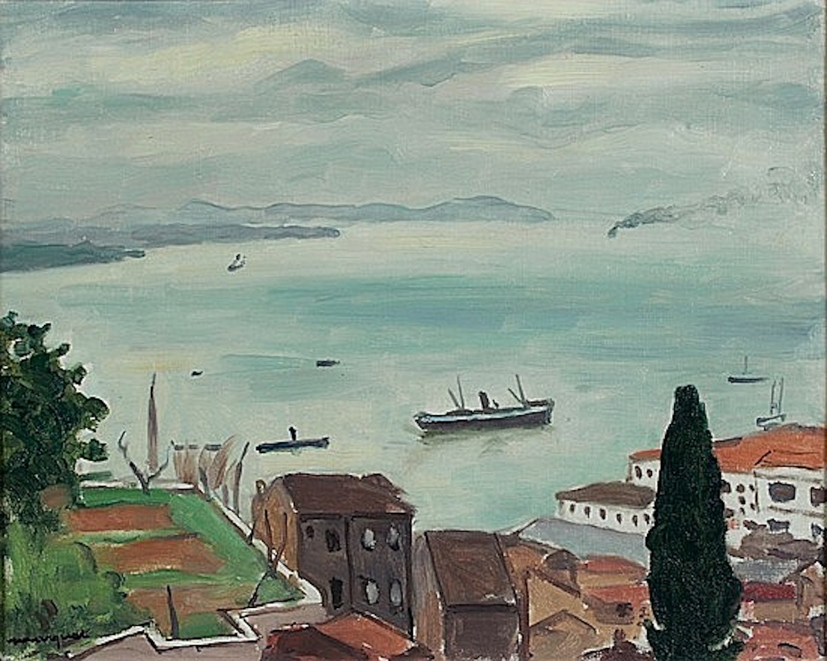 Vue sur le Bosphore, Pera by Albert Marquet