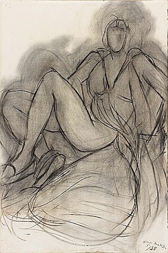Femme assise by Henri Matisse