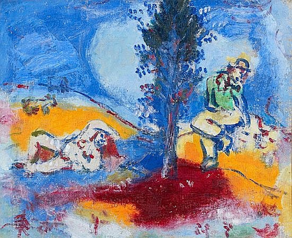 Pastorale, esquisse by Marc Chagall