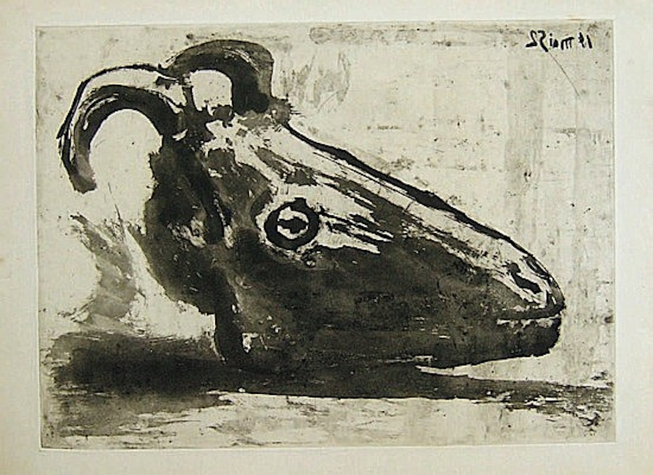 LE CRANE DE CHEVRE by Pablo Picasso