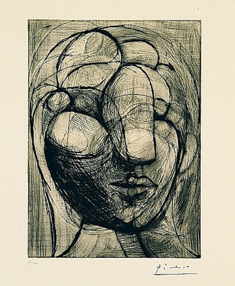 SCULPTURE. TETE DE MARIE-THERESE, by Pablo Picasso