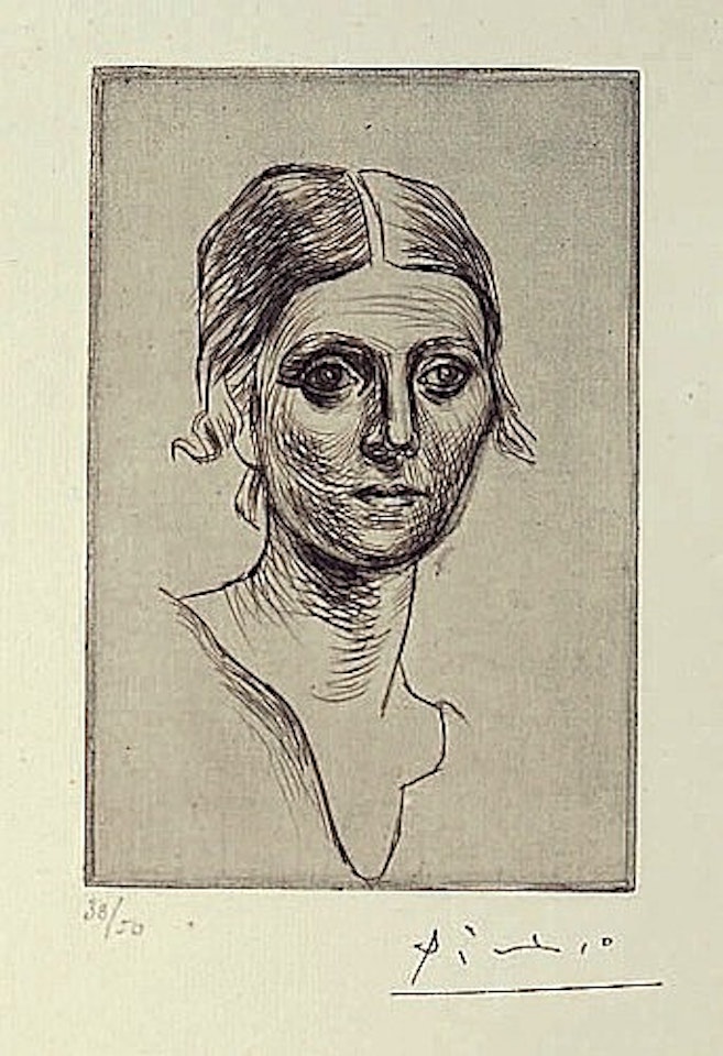 PORTRAIT D'OLGA PICASSO, by Pablo Picasso