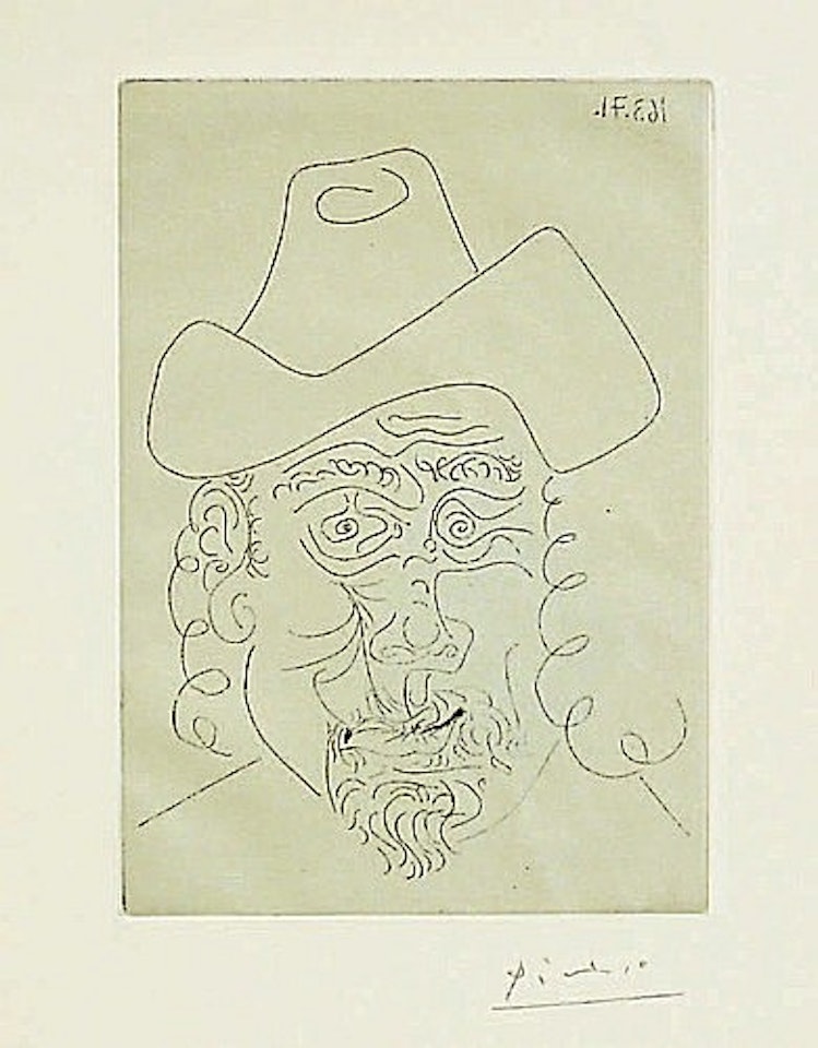 16.3.71. by Pablo Picasso