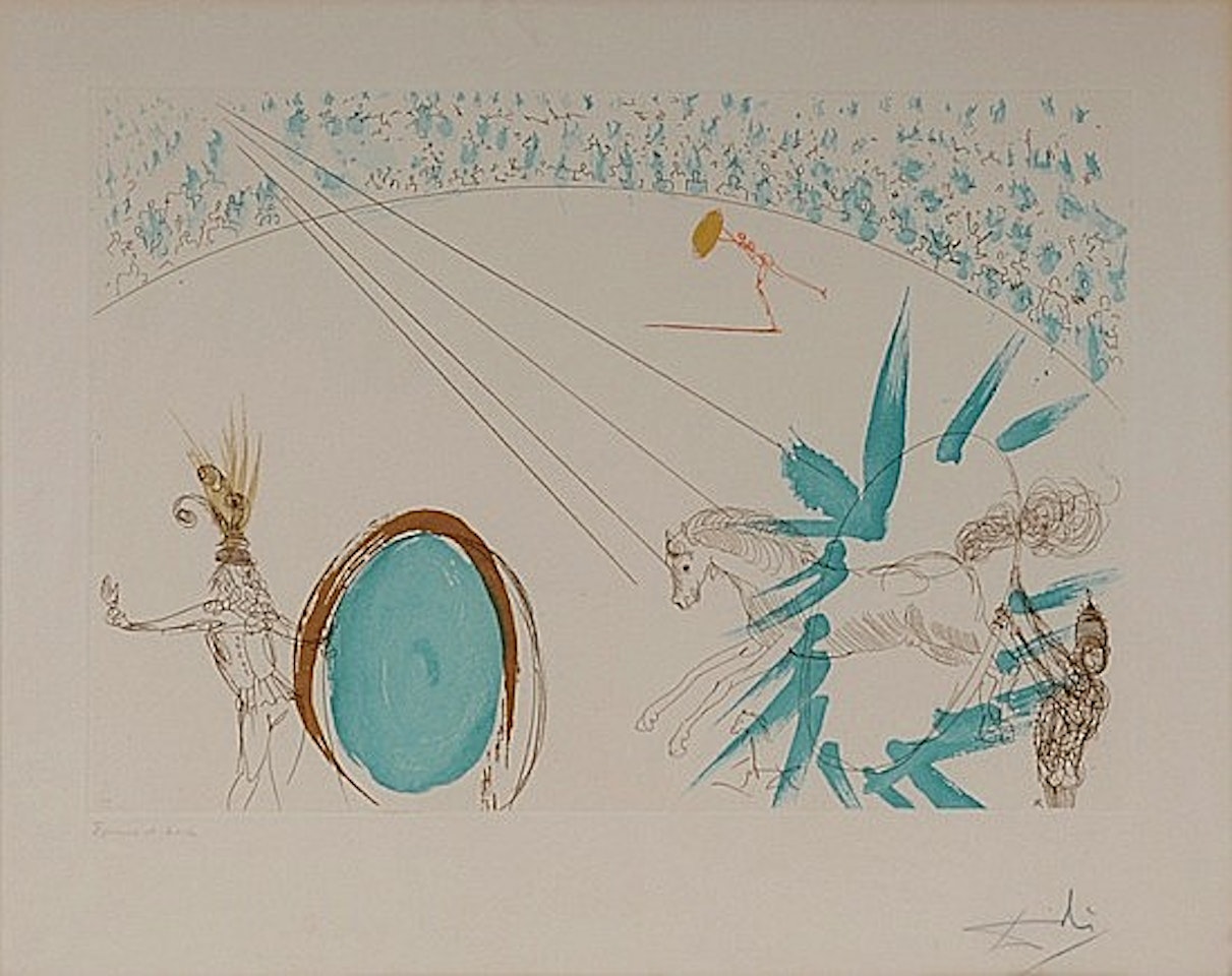 MANEGE, by Salvador Dali