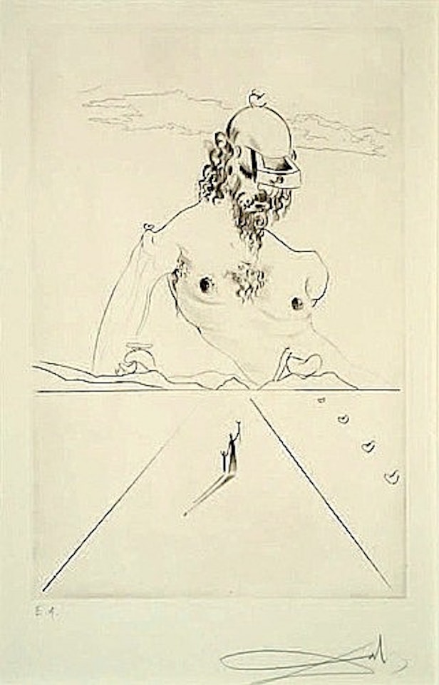 LE COLOSSE by Salvador Dali