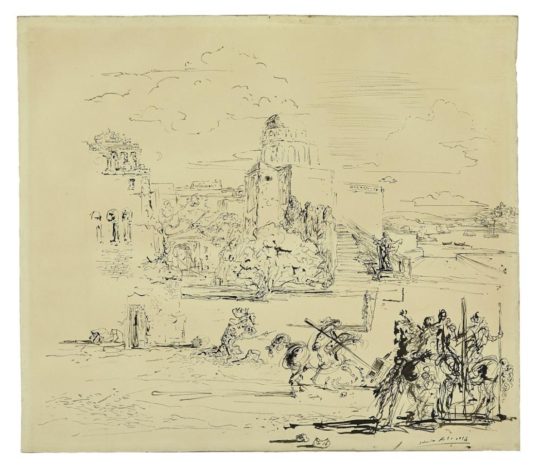 Rome à Cadaquès by Salvador Dali