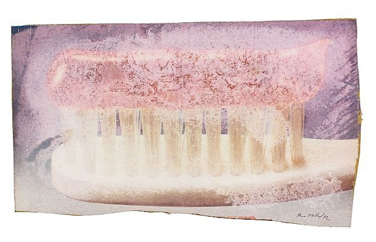 Il buon dentifricio by Mimmo Rotella