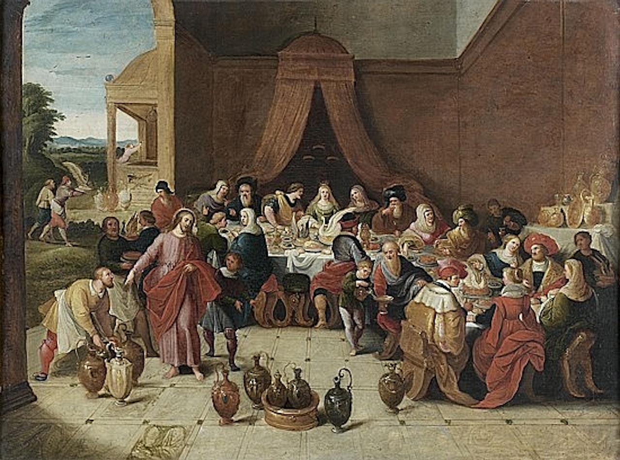 Les noces de Cana by Frans Francken II