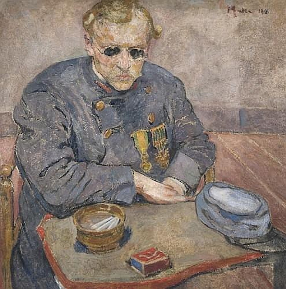 Portrait de Monsieur Rozycki by Mela Muter